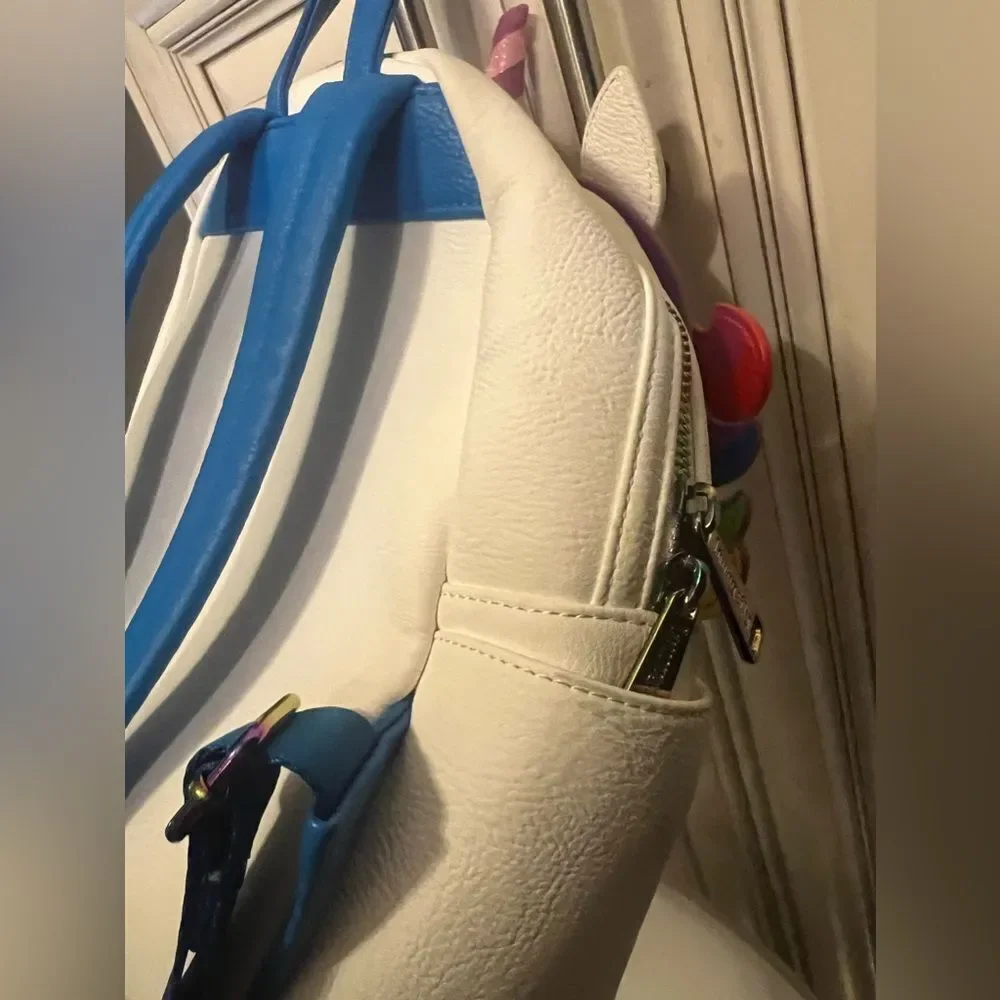 Disney Rainbow Unicorn Inside Out Loungefly Mini Backpack